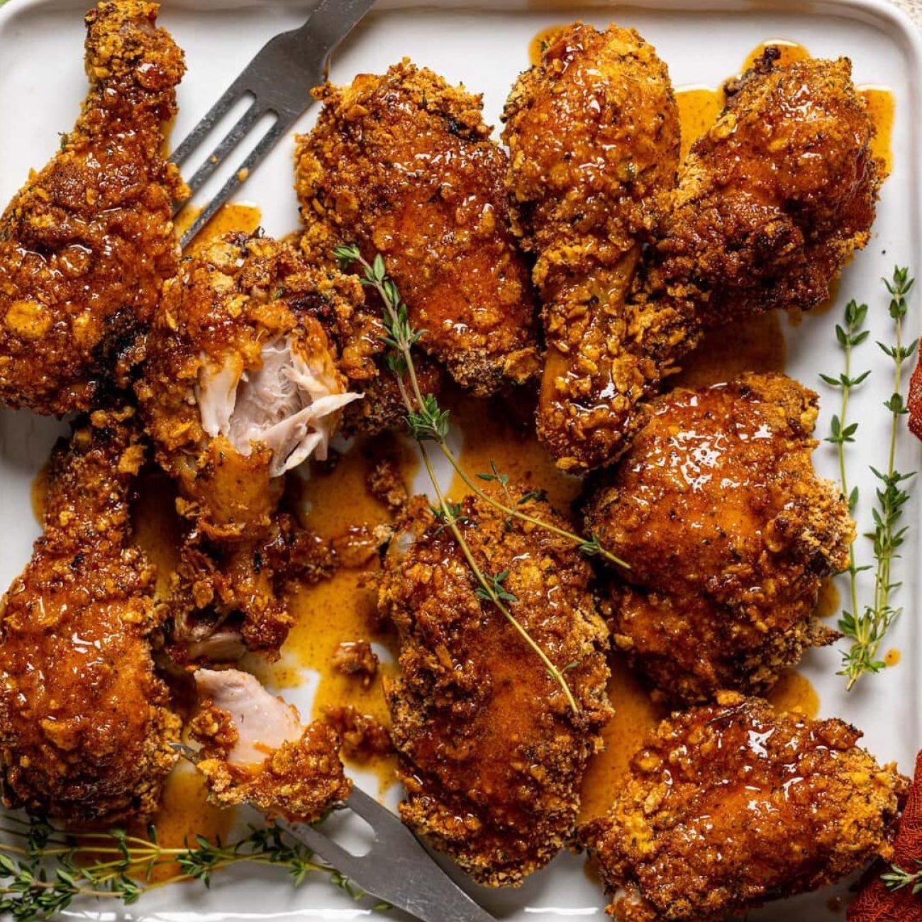 Shallow-Fry Buttermilk Pecan Chicken