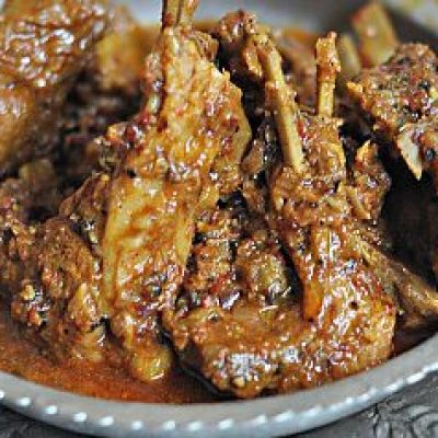 Sheilas Peppered Lamb Chops