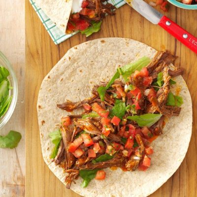 Shredded Beef Wraps