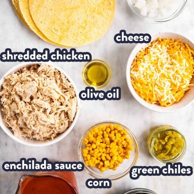 Shredded Chicken For Enchiladas