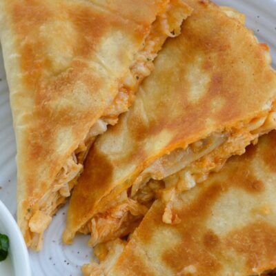 Shredded Chicken Quesadillas