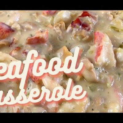 Shrimp And King Crabmeat Casserole