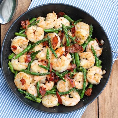 Shrimp And Prosciutto With Balsamic