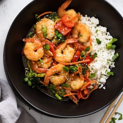 Shrimp And Snow Peas Stir-Fry: A Quick And Healthy Recipe
