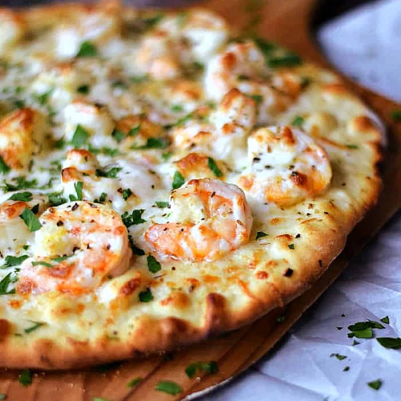 Shrimp & Mango Pizza