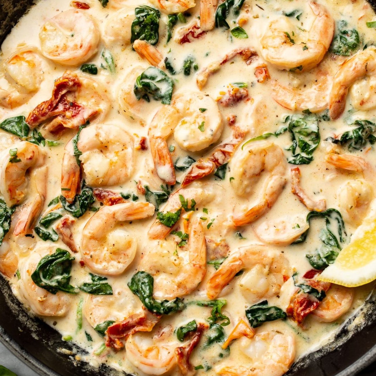 Shrimp Scampi With Sun-Dried Tomatoes