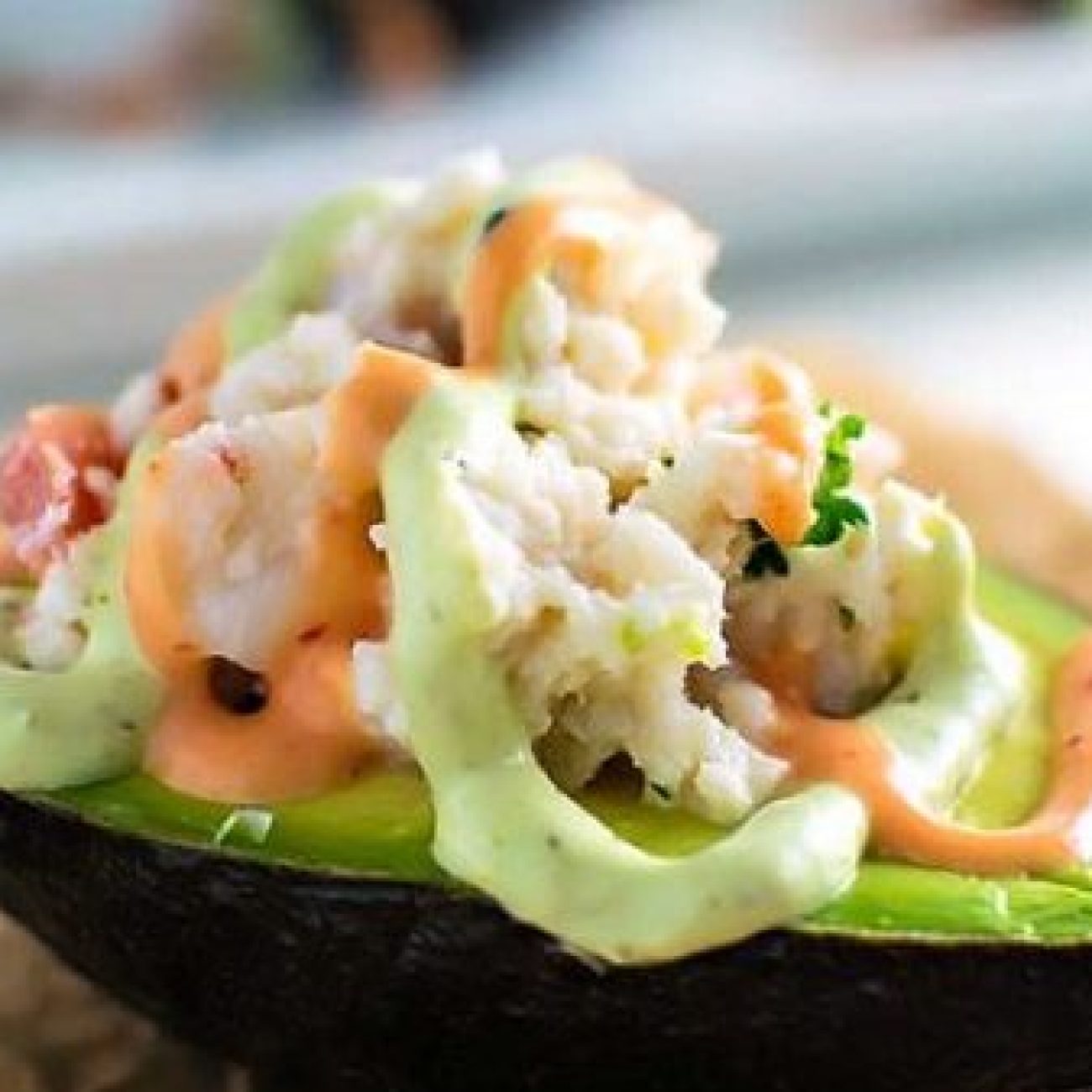 Shrimp Stuffed Avocado