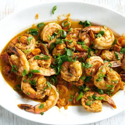 Shrimp With Orange And Ginger