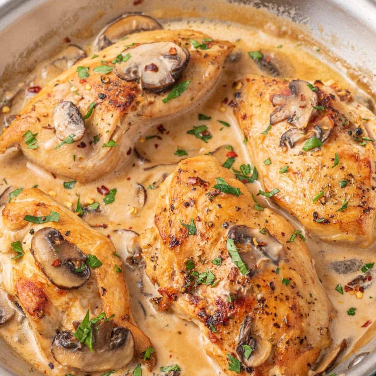 Sicilian Stuffed Chicken Breasts With Marsala