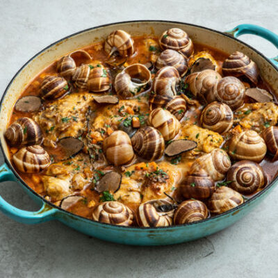 Sicilian-Style Garlic Butter Snails Recipe