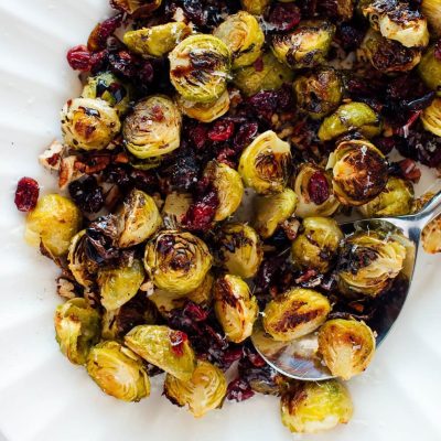 Side Dish Roasted Brussels Sprouts