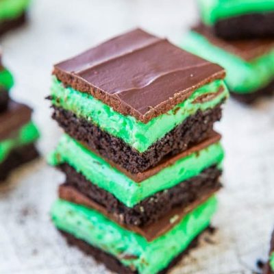 Silly Easy Chocolate Creme De Menthe