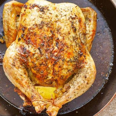 Simple And Easy Roast Chicken