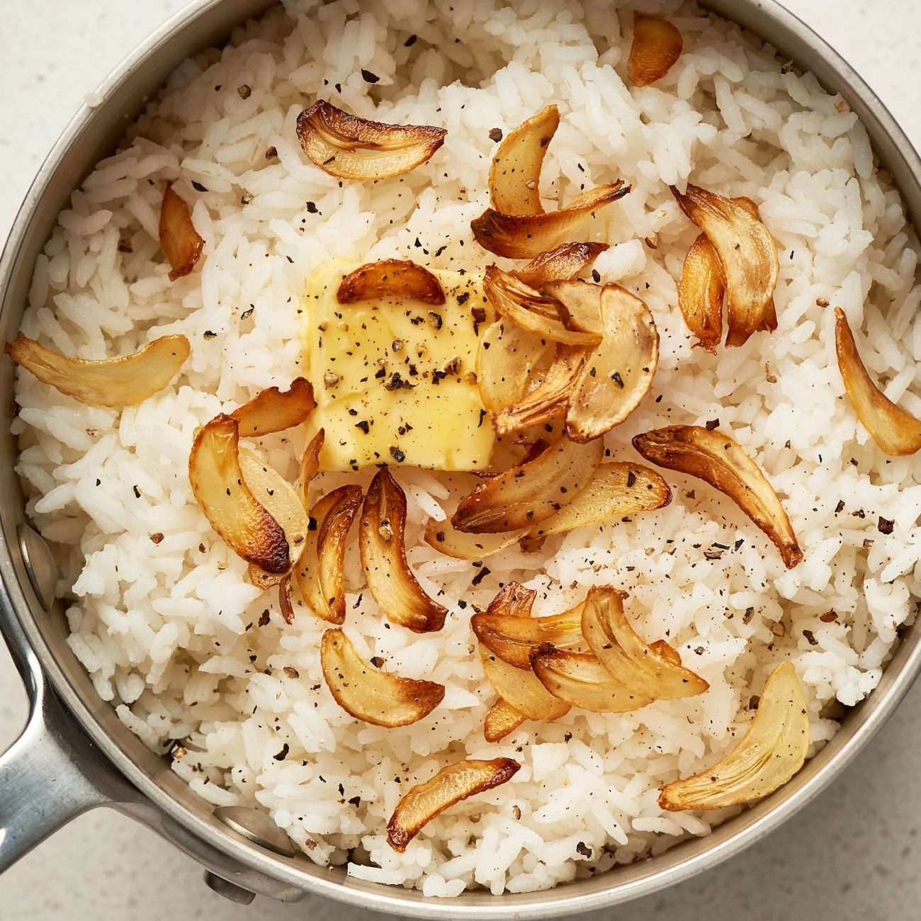 Simple Garlic Rice