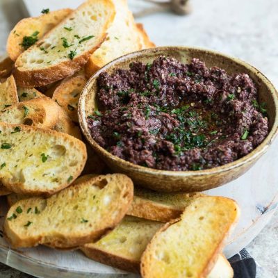 Simple Green Olive Tapenade