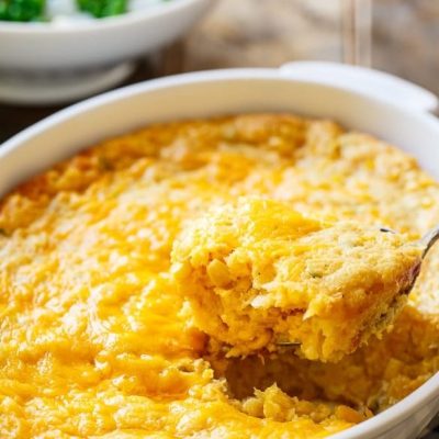 Simple Jalapeno Corn Casserole