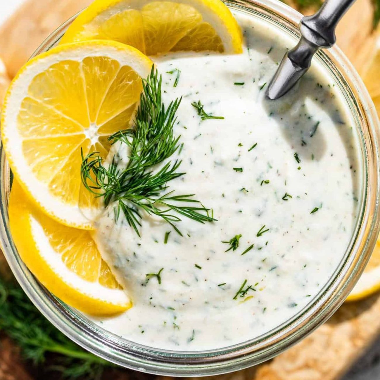 Simple Lemon Yogurt Sauce