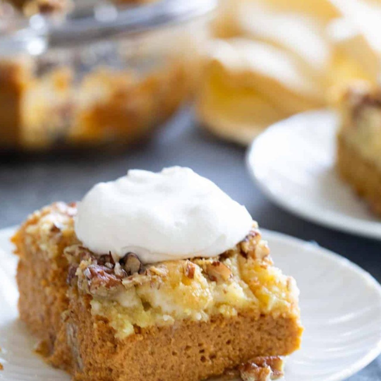 Simple Pumpkin Dump Cake