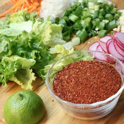 Simple Salad Sangchu Kutjuri