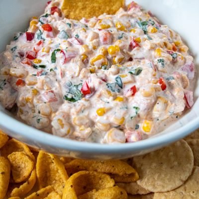 Simple Spicy Corn Dip