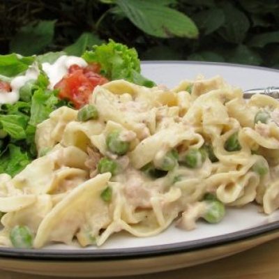 Simple Tuna Noodle Casserole