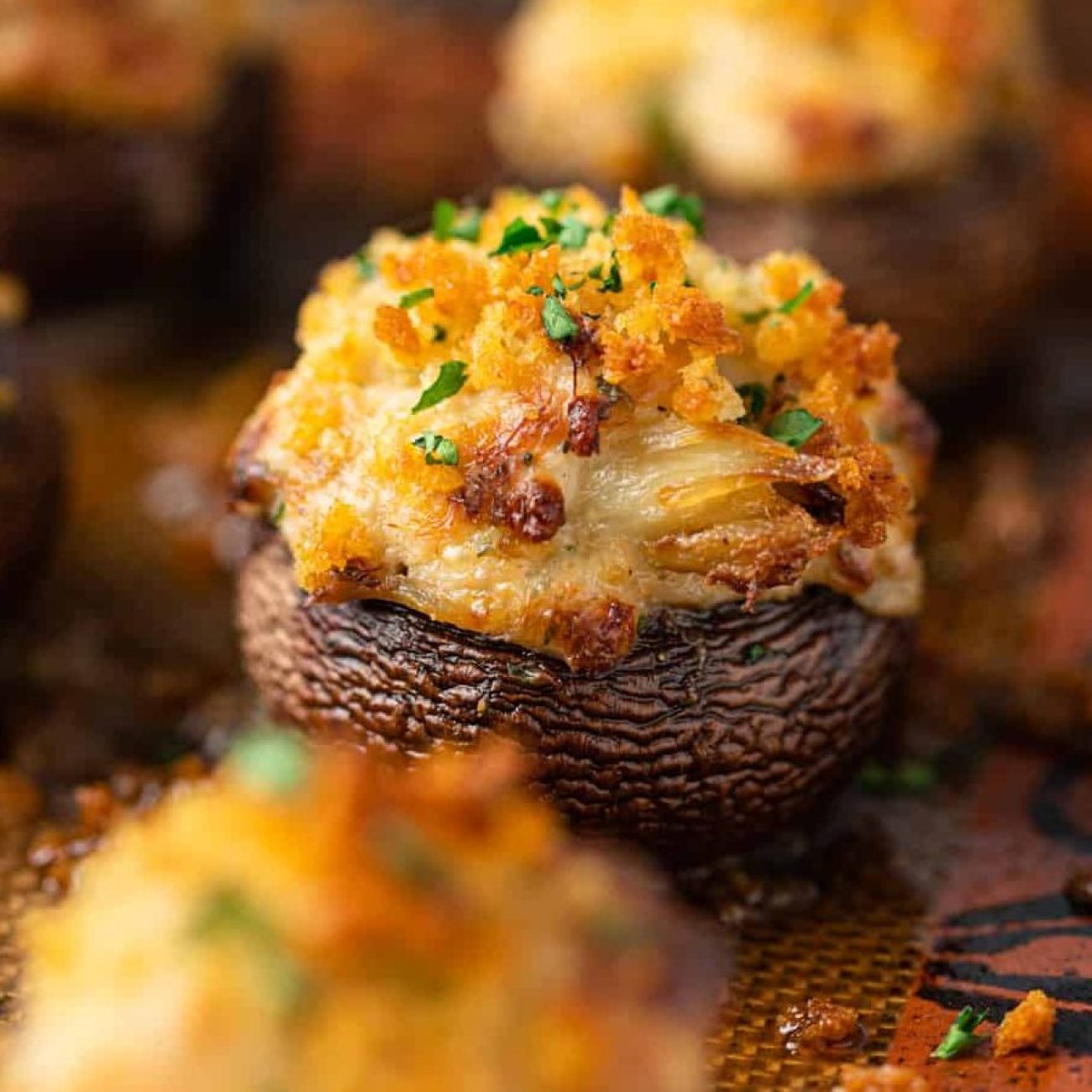 Simply The Best Crab Stuffed Mushrooms