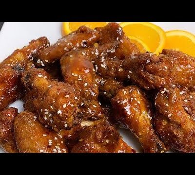 Simply Yummy Orange-Glazed Chicken Wings