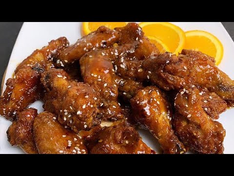 Simply Yummy Orange-Glazed Chicken Wings