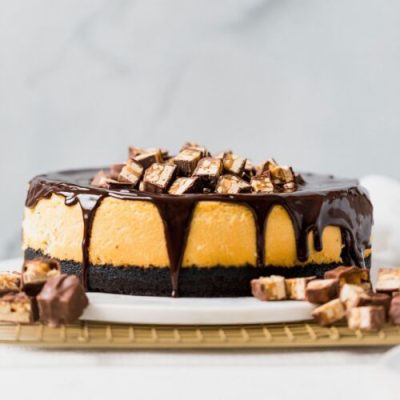 Sinful Snickers Cheesecake