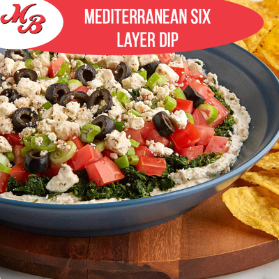 Six-Layer Mediterranean Dip