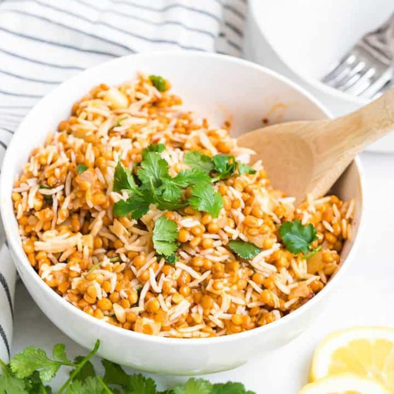 Sizzling Curried Lentil and Rice Delight