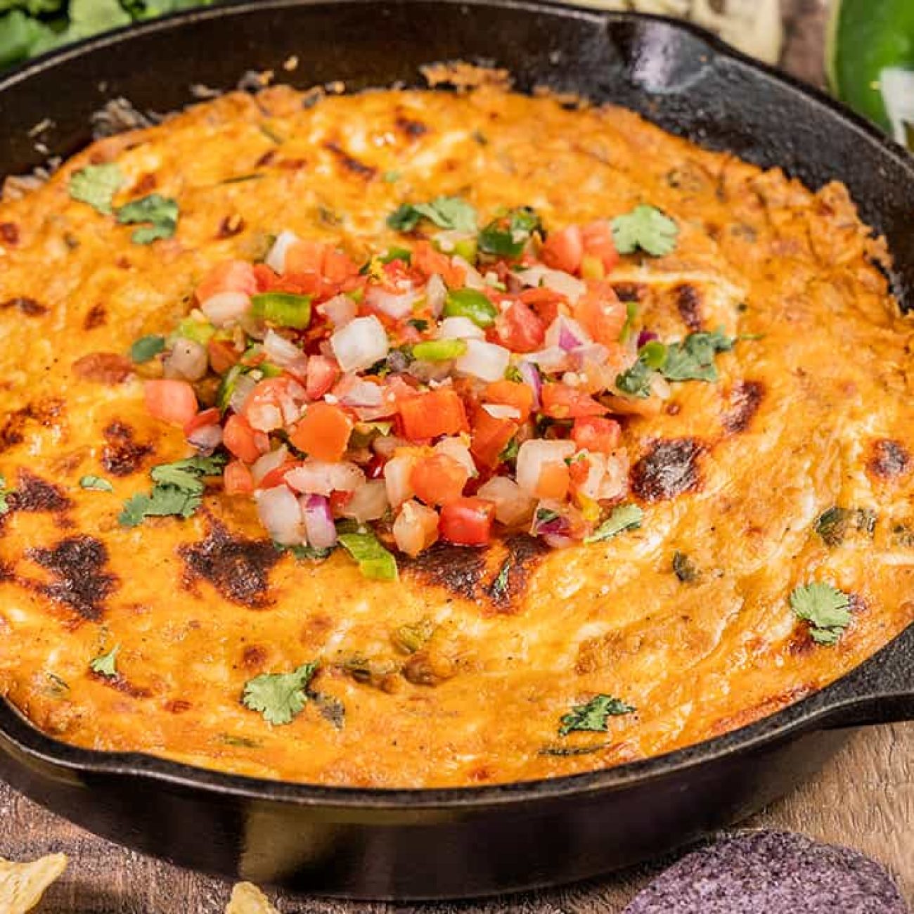 Skillet Nacho Dip