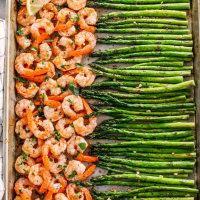 Skillet Roasted Shrimp