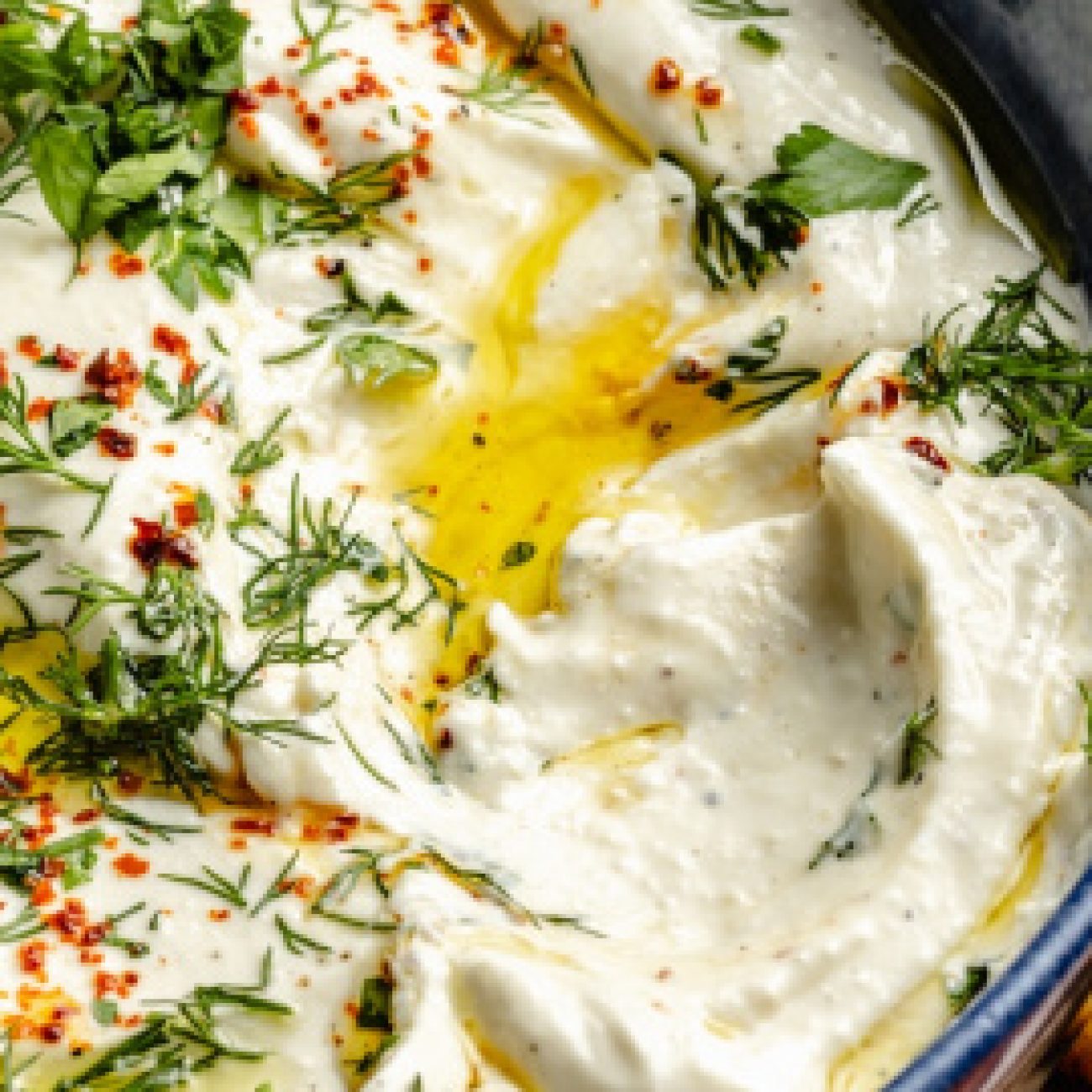 Slightly Creamy Feta Dip Or Dressing