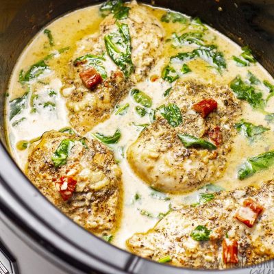 Slow-Cooker Creamy Chicken