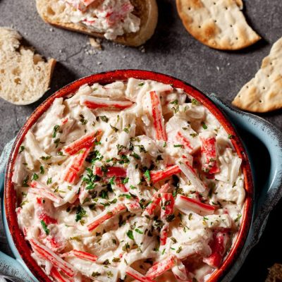 Slow Cooker Hot Crab Dip