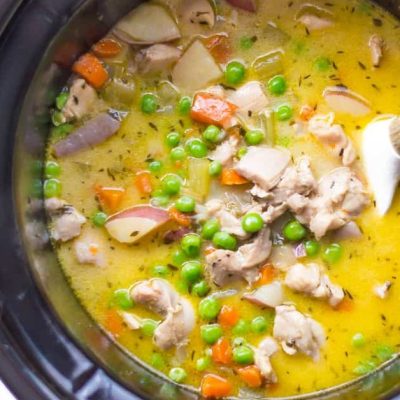 Slow Cooker Old World Chicken And Vegetables