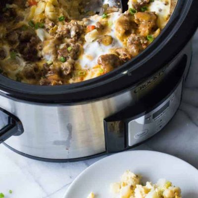 Slow Cooker Overnight Breakfast