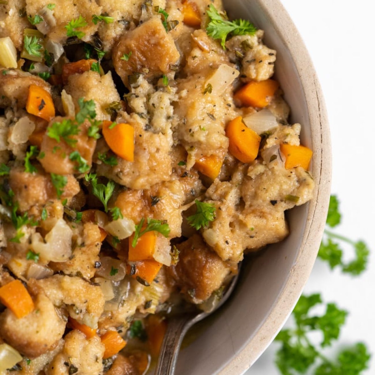 Slow Cooker Stuffing