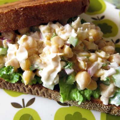 Smashed Chickpea Salad