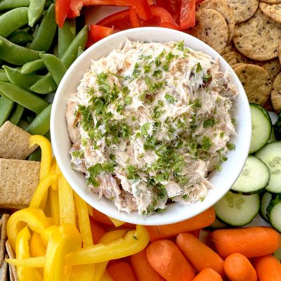 Smoked Salmon Cracker Spread