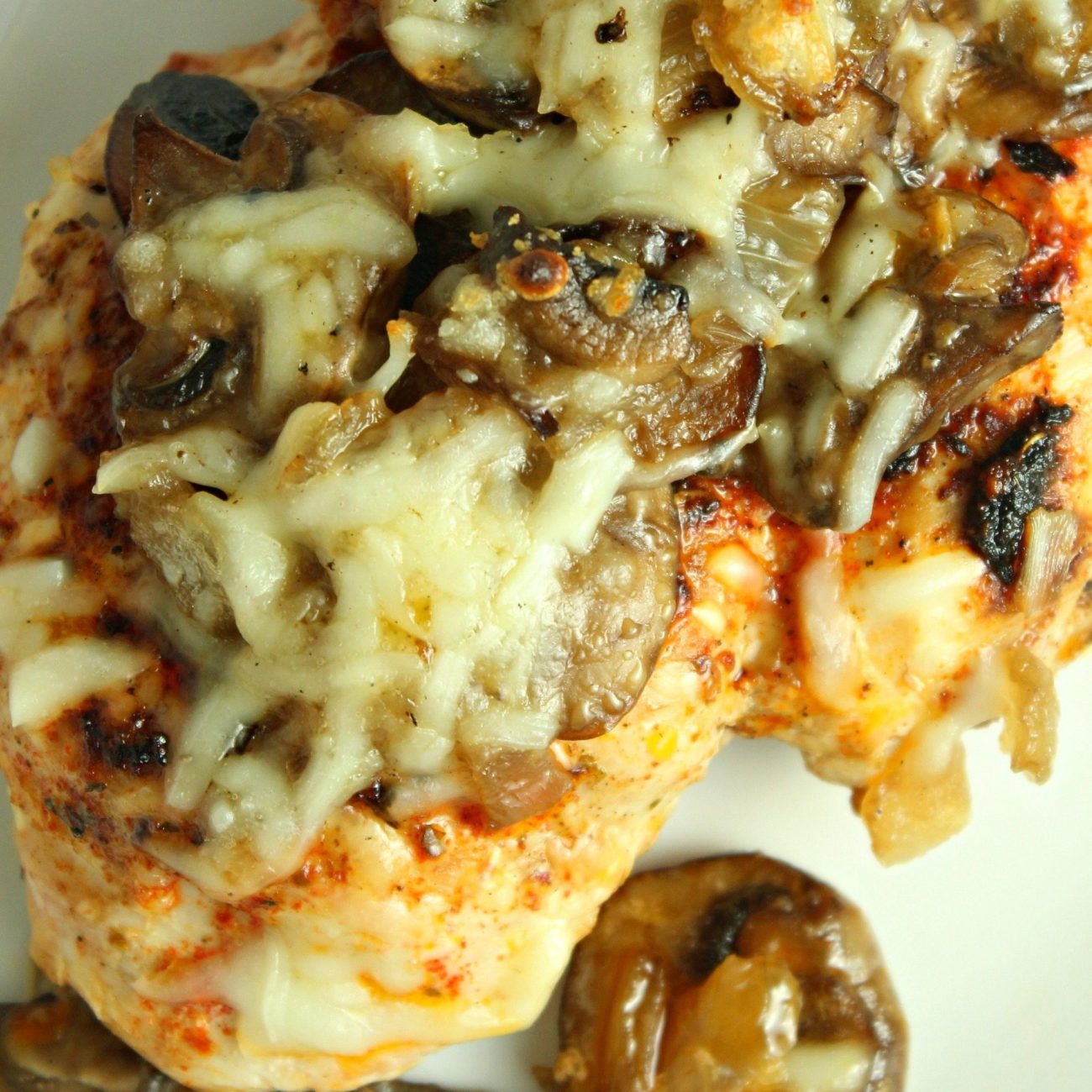 Smothered Chicken With Mushrooms And