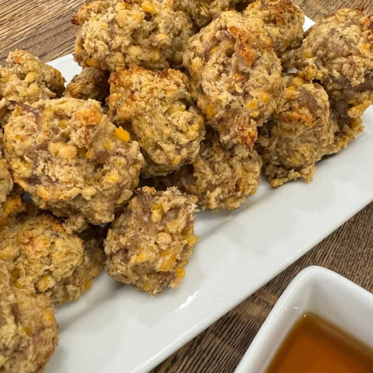 So Easy Sausage- Cheese Balls