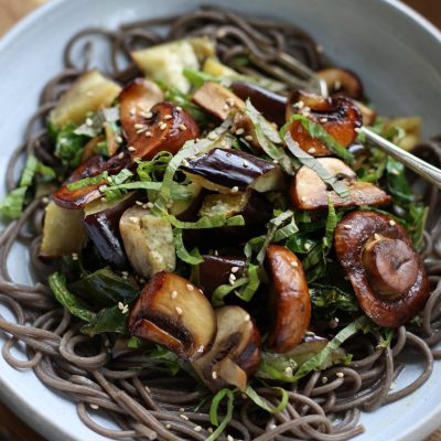 Soba Noodles With Mushrooms