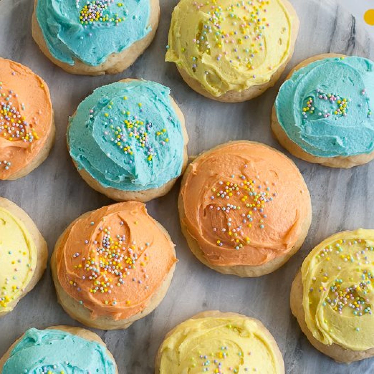 Soft and Fluffy Sour Cream Cookies