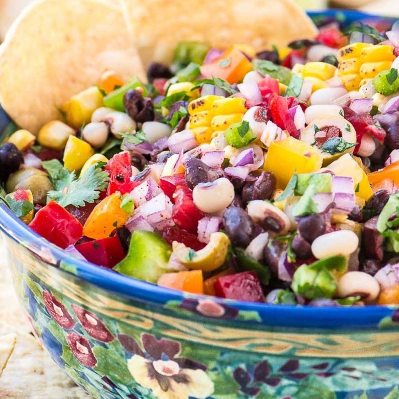 Southwestern Bean and Corn Dip Fiesta Recipe