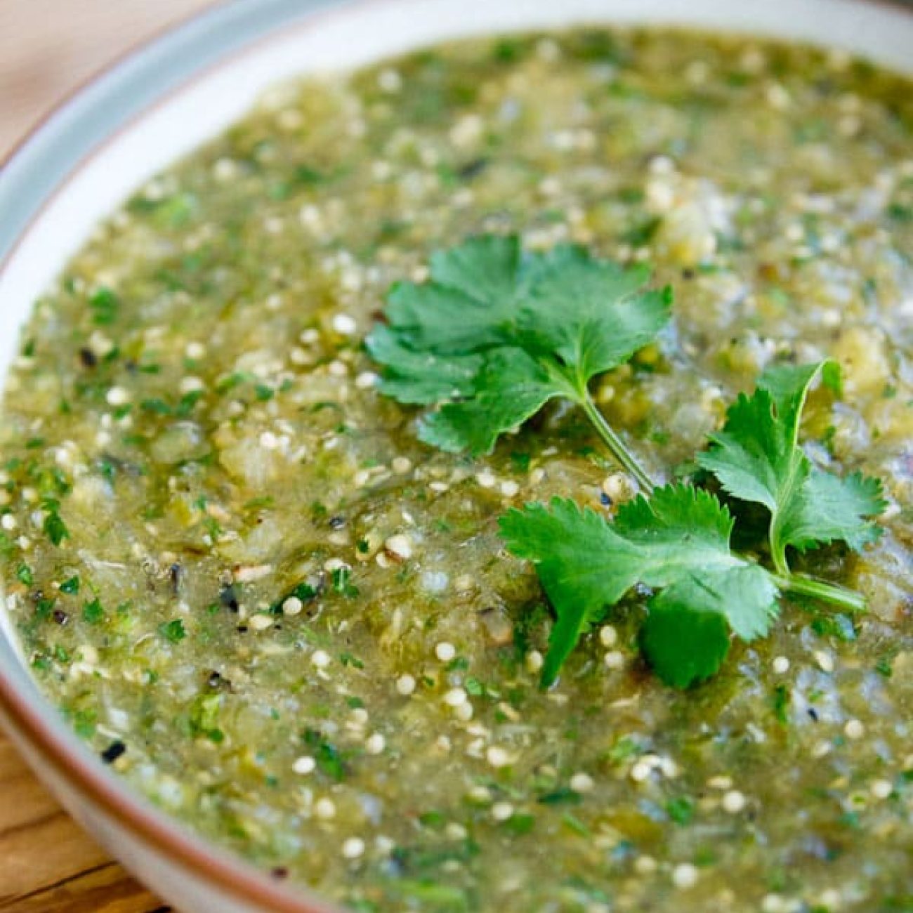 Spicy and Smoky Green Tomatillo Salsa Verde Recipe