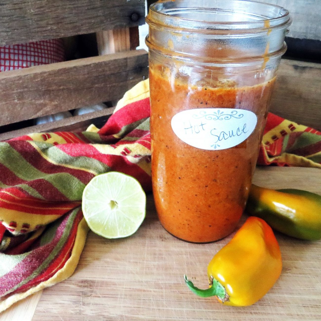 Spicy Homemade Hot Pepper Sauce