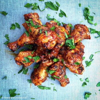 Spicy Orange Glazed Chicken Wings Recipe