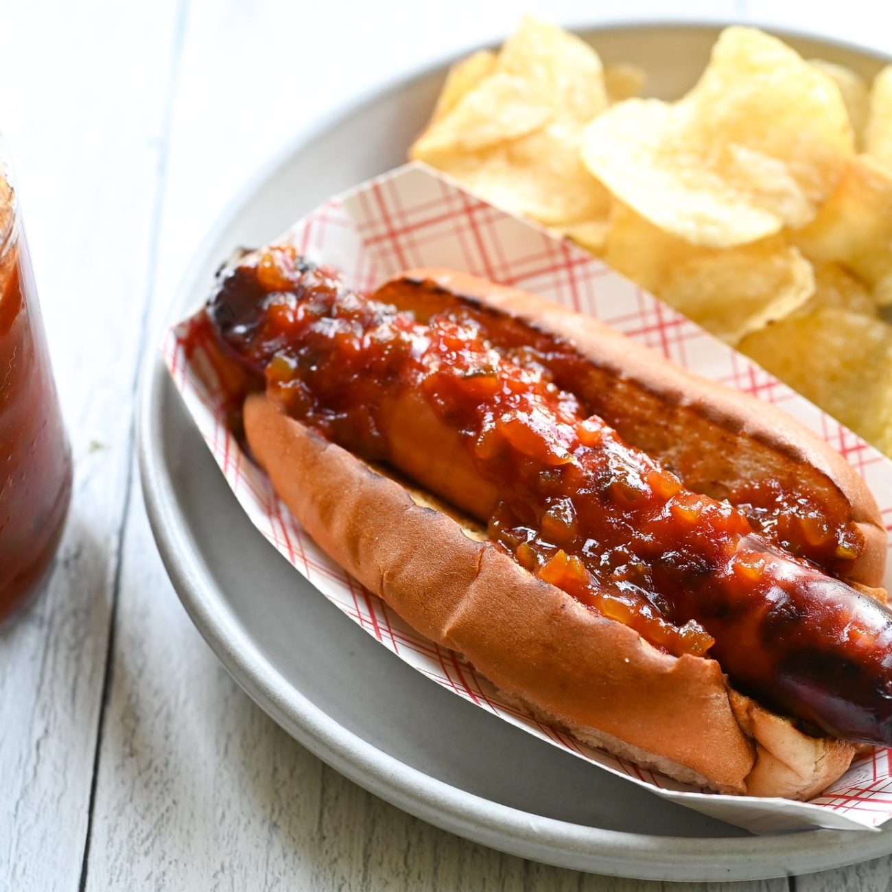 Spicy Thor-Inspired Pickled Hot Dog Bites